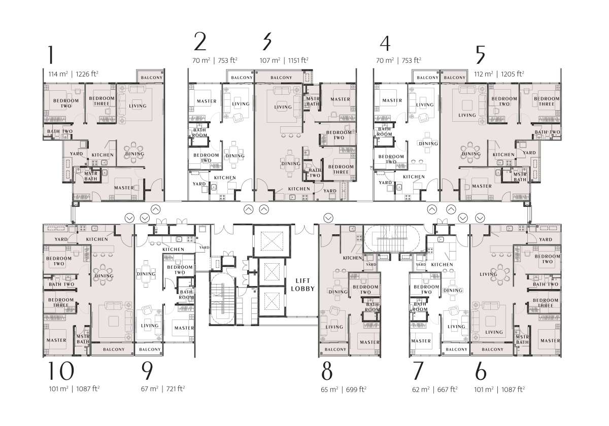 Upton floor plan